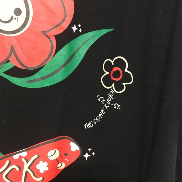 NO FEAR x HM Women's The Skate Kitchen Tee Limited Crew Neck Black NWT Size M - Picture 7 of 16